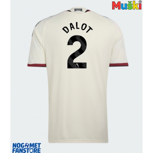 Manchester United Diogo Dalot #2 Rezervni Dres 2026-27 Kratak Rukav